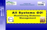 All Systems Go! Maximising Diabetes Management