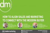 How to Align Sales and Marketing to Connect with Today's Modern Buyer