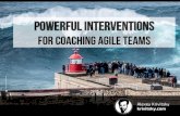 Powerful interventions for agile coaching