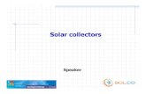 Training: Solar collectors