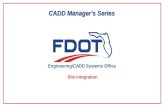 CADD Manager's Series