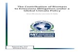 The Contribution of Biomass to Emissions Mitigation under ... nbsp;· The Contribution of Biomass to Emissions ... group from two established MIT ... of Biomass to Emissions Mitigation