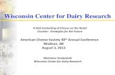 Wisconsin Center for Dairy Research - American Cheese Center for Dairy Research ... GHP,GMP,HACCP principles and according to CFR requirements. The cheese must have active cultures,