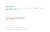 Profile...NCAER State Investment Potential Index N-SIPI 2016 Study supported by Foreign and Commonwealth Office, British High Commission, India National Council of Applied ...