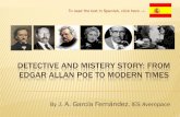 DETECTIVE AND MISTERY STORY: FROM EDGAR ALLAN POE and+mistery+story...DETECTIVE AND MISTERY STORY: FROM EDGAR ALLAN POE TO MODERN TIMES ... Edgar Allan Poe ... Wenders llevan sus obras