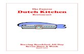 The Famous Dutch   Course Hotcakes, French Toast  Waffles Specials ... $11.50 Homemade Deviled ... The Famous Dutch Kitchen ...