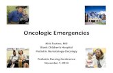 Pediatric Oncologic Emergencies - UnityPoint oncologic emergencies – Tumor Lysis Syndrome ... Pediatric Malignancies . Adapted from: American Cancer Society Cancer Facts Figures,