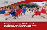 Empowering girls and women through physical Girls and Women through Physical Education and Sport ... activities, physical education ... Empowering Girls and Women through Physical