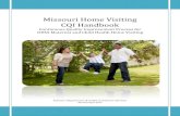 Missouri Home Visiting CQI   Home Visiting CQI Handbook Continuous Quality Improvement Process for DHSS Maternal and Child Health Home Visiting