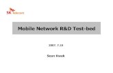 Mobile Network RD Test-bed - 7 Test-bed RAN IOT ZTE 6 Demonstration handset(DTM/ZTE) IOT Samsung 2 MSC/GGSN IOT ... (ZTE) RNC (ZTE) MSC Iu-CS Iu-PS HLR/AuC Radio Access Network Node-B