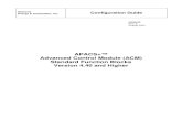 APACS+™ Advanced Control Module (ACM)   Control Module (ACM) Standard Function Blocks Version 4.40 and Higher ! ... 6-3 7.0 Arithmetic Function Blocks ... (SIN).....7-11