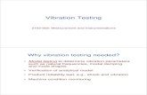 vibration testing - Chulalongkorn University: Faculties ... jthitima/602/vibration Testing 2103-602: Measurement and Instrumentations Why vibration testing needed? • Modal testing