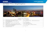 KPMG Tax Highlights KPMG Highlights KPMG IN INDIA KPMG Tax Highlights 9 January 2014 Table of contents 1 General Anti-Avoidance Rules 9 ESOP 2 Overseas Mergers and Acquisitions 10