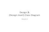 Design (Design level) Class  twang/380/Slides/Week8.pdf• However, forfor largelarge systemssystems developeddeveloped byby differentdifferent ...