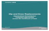 Hip and Knee Replacements - GTA Rehab   Principles ... Hospital or Private/Public Physiotherapy Clinics ... More than 4000 hip and knee replacements are