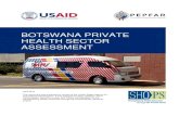 BOTSWANA PRIVATE HEALTH SECTOR .BORNUS Botswana Retired Nurses Society BPOMAS Botswana Public Officers’