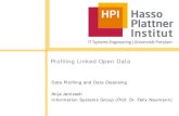 Profiling Linked Open Data - Hasso-Plattner-Institut Linked Open Data | HPI 2013 | Anja Jentzsch ... Interlinking Linked Data sets Link discovery problem has been addressed by several