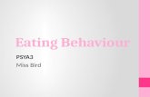 Eating Behaviour - Beauchamp fileWeb view2015-08-03Research into neural mechanisms. Much research into neural mechanisms in eating behaviour has been carried out on animals based on
