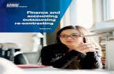 Finance and accounting outsourcing re-contracting - .1 Finance and accounting outsourcing re-contracting
