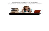 Student Guide to the DrPH/PhD Dissertation PhD Dissertation... · Student Guide to the DrPH/PhD Dissertation