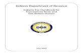 Indiana Tax Handbook for Convenience Store and ... - IN.· Indiana Tax Handbook for . Convenience