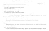 Action Research Final Report 2014-2015 Yoko .Action Research Final Report 2014-2015 Yoko Takano ...
