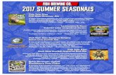 2017 Fish Brewing Summer Seasonals - Tale/2017 Fish Brewing Summer Season · perfect blend of sweet
