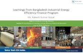 Learnings from Bangladesh Industrial Energy Efficiency ...· Learnings from Bangladesh Industrial