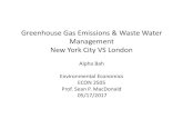 Greenhouse Gas Emissions & Waste Water Gas Emissions & Waste Water ... • Remove nitrogen pollution
