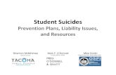 Student Suicides - Washington School Personnel powerpoint - 2015 law conference... · Student Suicides