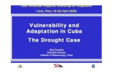 Vulnerability and Adaptation in Cuba, the Drought .Vulnerability and Adaptation in Cuba ... 1961-1990