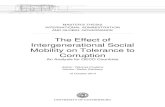 The Effect of Intergenerational Social Mobility on ...· The Effect of Intergenerational Social Mobility
