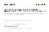 Ambient Vibration and Earthquake Strong-Motion Vibration and Earthquake Strong-Motion Data Sets for