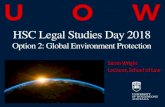 HSC Legal Studies Day 2018 - lha.uow.edu.au web/@lha/documents/... · HSC Legal Studies Day 2018 Option