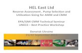HEL East Ltd - .HEL East Ltd Reserve Assessment , Pump Selection and ... AMM has a unique advantage