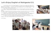 sjjg.ac.· Let's Enjoy English at Nishigaoka E.S. Do you know what "Let's Enjoy English" is? Some