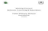 Stirling Council Schools, Learning & Education Fallin ...· Stirling Council . Schools, Learning &
