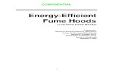 Energy-Efficient Fume Hoods - Applications Team .CONFIDENTIAL 1 Energy-Efficient Fume Hoods (Low-Flow