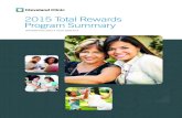 2015 Total Rewards Program Summary