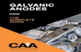 GALVANIC ANODES The Galvanic Series ranges from the Cathodic Anodes Australasia most active to the least