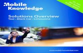 Solutions Overview - Mobile .Solutions Overview Taxi Black Car Limousine ears ems ... WiFi Hotspot,