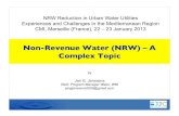 Non-Revenue Water (NRW) – A Complex Topic - CMI .Non-Revenue Water (NRW) – A Complex Topic!!
