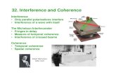 32. Interference and Coherence - Brown University .32. Interference and Coherence Interference •