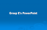 Group e powerpoint
