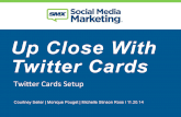 SMX Social: Up Close with Twitter Cards