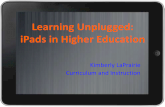 2014 SHSU TLC iPad Apps for Higher Education