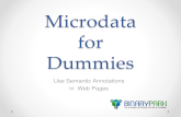Microdata for dummies