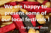 Belgian Festivals.