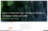 How to Optimize Your Facebook Content for Better Referral Traffic
