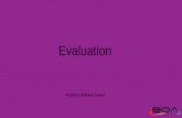 Evaluation - Unit G321